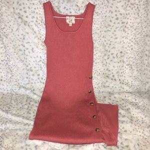 Hippie Rose pink dress.